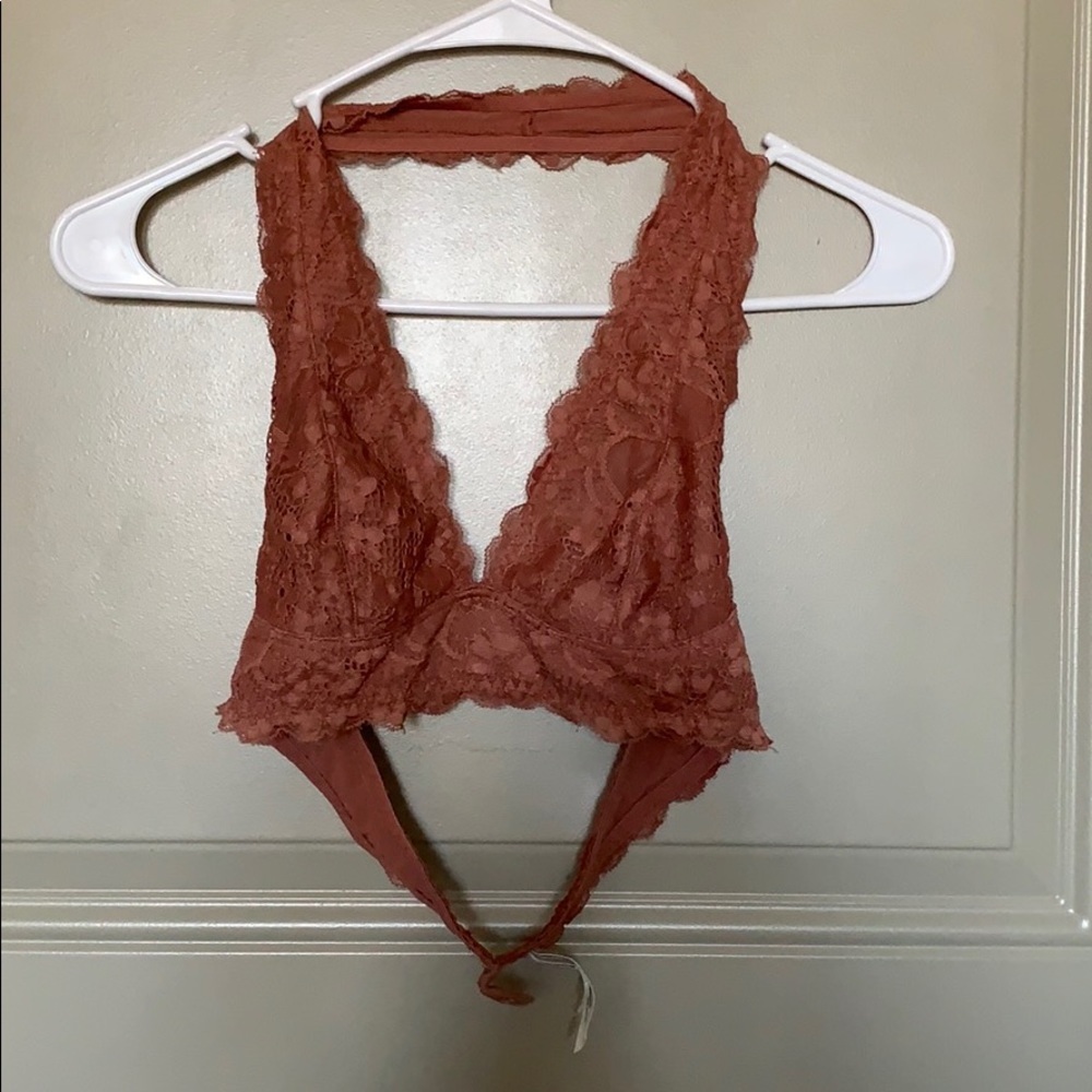 Free People Galloon Halter Bralette